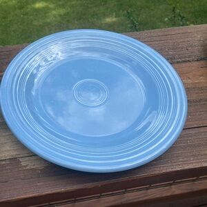 Fiestaware vintage periwinkle blue - retired color: dinner plate